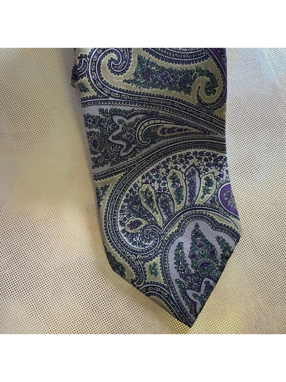 ROBERT Talbott For A.O.White 100% Silk Tie